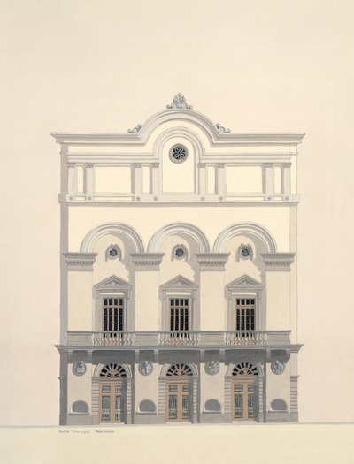 Teatro Principal, Barcelona, Spain by Andras Kaldor