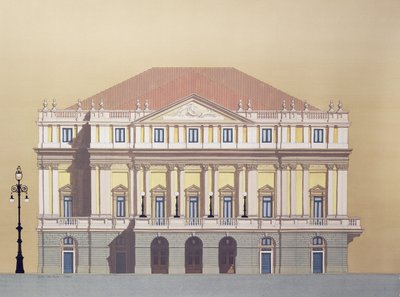 Teatro alla Scala, Milan, Italy by Andras Kaldor