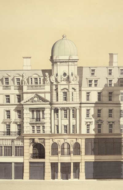 The Linen Hall (detail), Regent Street, London by Andras Kaldor