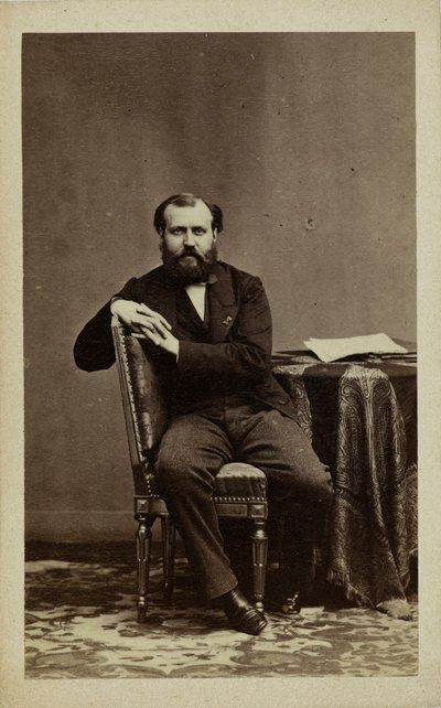 Portrait of the Composer Charles Gounod by Andre Adolphe Eugene Disderi