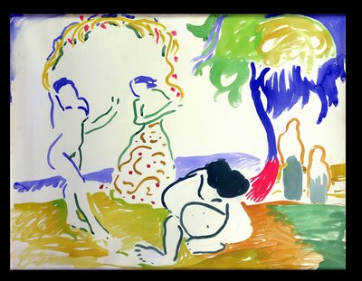 Bathers by Andre Derain