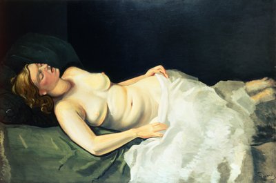 Blonde Nude Sleeping by Andre Derain