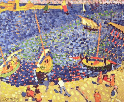 Boats at Collioure by Andre Derain