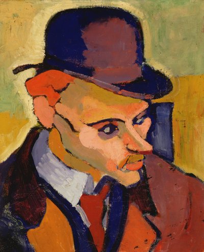 Head of a Man (Portrait of M. Gilbert) by Andre Derain