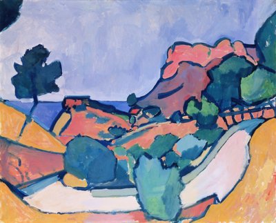 Mountain Road by Andre Derain