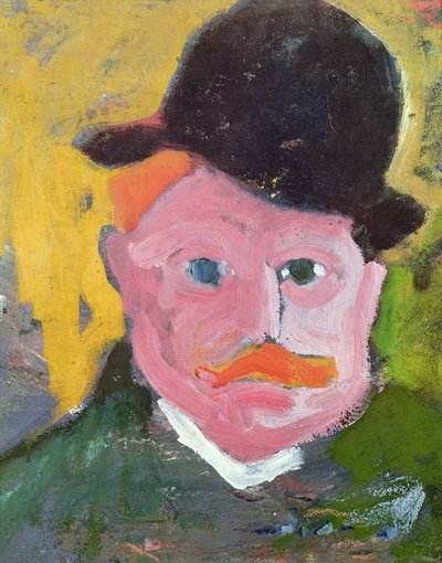Portrait of Maurice de Vlaminck (1876-1958) by Andre Derain