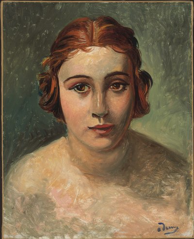 Portrait of a Young Woman by Andre Derain