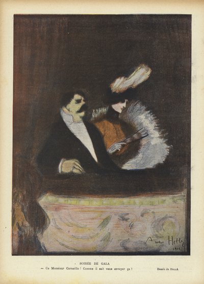 Illustration for Le Rire by Andre Helle