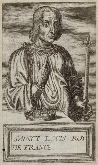 King Louis IX of France by Andre Thevet