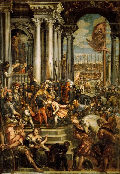 The Byzantine Emperor Alexius IV Angelus by Andrea (1539 1614) Vicentino