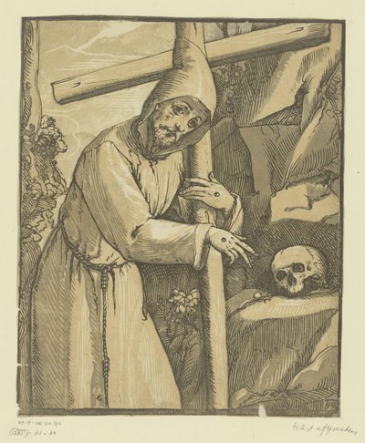 Saint Francis of Assisi by Andrea Andreani