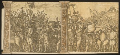 The Triumph of Julius Caesar by Andrea Andreani