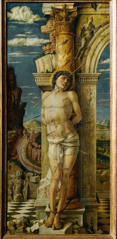 Saint Sebastian by Andrea Mantegna