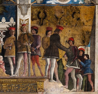 The Bridal Chamber or Camera Picta, c.1465-74 by Andrea Mantegna