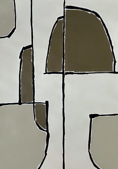 Neutral Geometric Forms by Andrea Reichhart