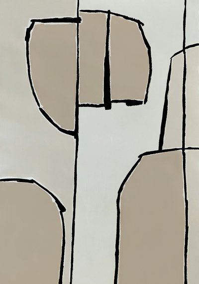 Organic Neutral Shapes by Andrea Reichhart