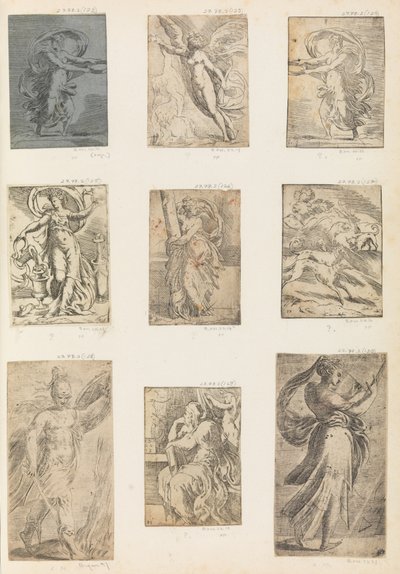 Mars and Other Mythological Figures by Andrea Schiavone