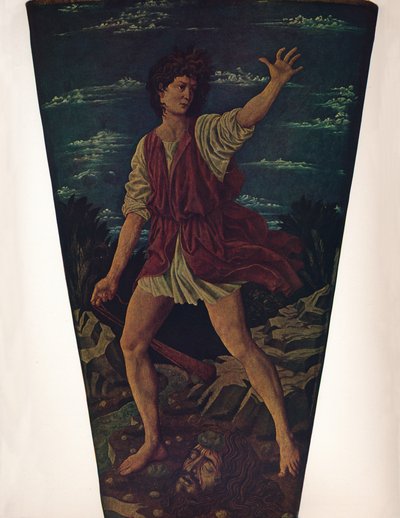The Youthful David by Andrea del Castagno