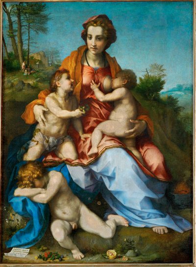 Charity by Andrea del Sarto