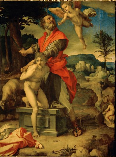 Sacrifice of Isaac by Andrea del Sarto