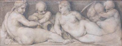 Scene with Figures in the Classical Style by Andrea del Sarto