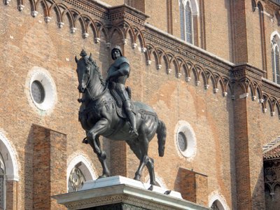 Equestrian statue of the Condottiere Colleoni by Andrea del Verrocchio by Andrea del Verrocchio