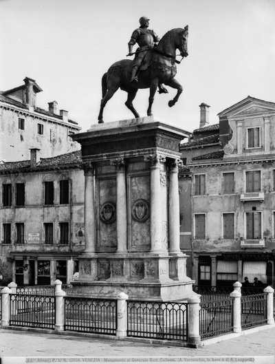 Equestrian Statue of Bartolomeo Colleoni by Andrea del Verrocchio