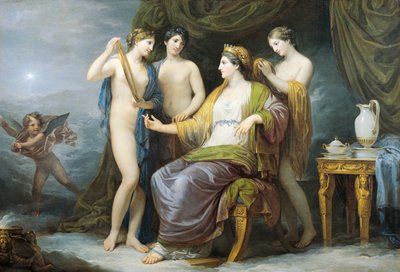 Juno Bathing or Juno Attired by Graces by Andrea the Elder Appiani