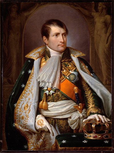 Portrait of Napoleon Bonaparte in Costume of King of Italy by Andrea the Elder Appiani
