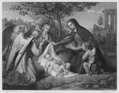 The Ministering Angels by Andreas Johann Jacob Müller