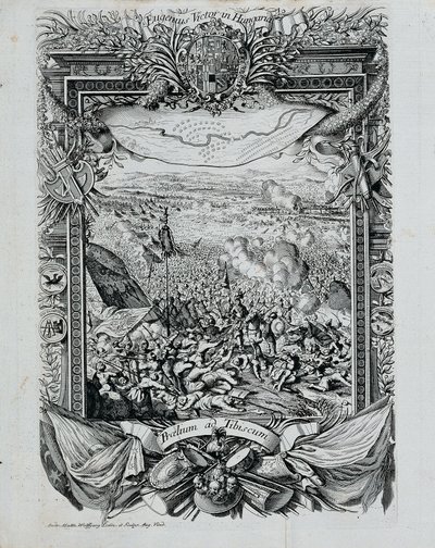 The Victory of Prince Eugene of Savoy in Hungary by Andreas Matthias Wolffgang