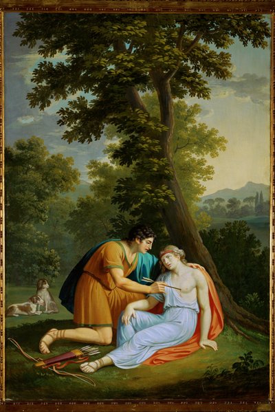 Procris and Cephalos by Andreas Nesselthaler