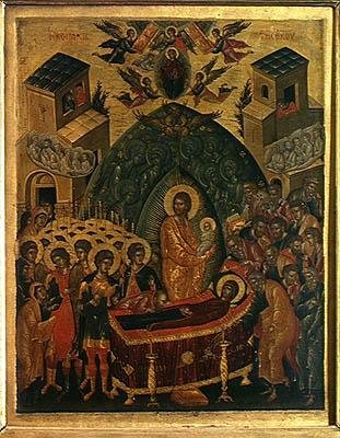 Dormition of the Virgin by Andreas Rico