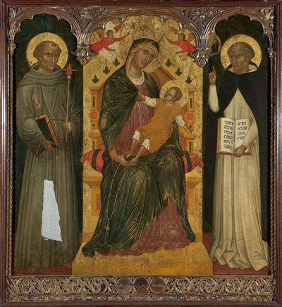 Madonna and Child with Saints by Andreas Ritzos