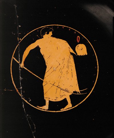 Youth Holding a Coach
