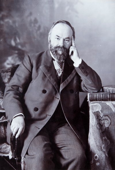 Pyotr Shchukin, Russian art collector by Andrei Osipovich Karelin