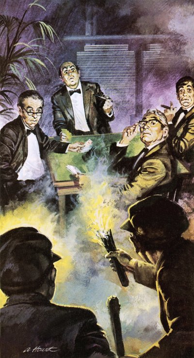 Attack on the British Mission in Peking by the Red Guards by Andrew Howat