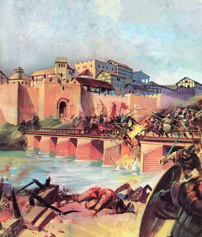 Barbarians Sweeping Down on Lutetia (Paris) by Andrew Howat