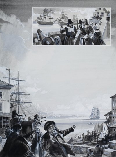 Harbour Scene by Andrew Howat