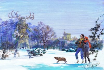 Herne the Hunter appearing in Windsor Great Park by Andrew Howat