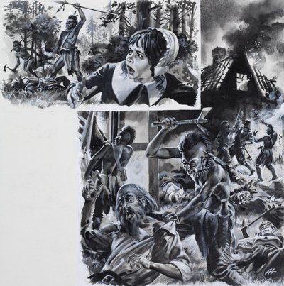 Indian attacks on migrant settlers by Andrew Howat