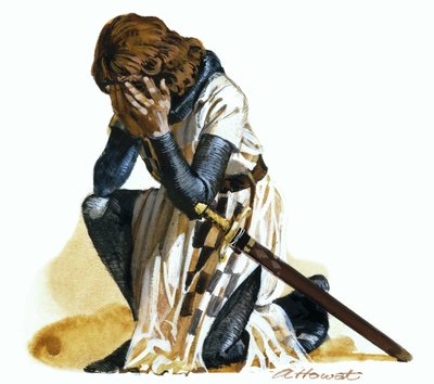 Knight Lamenting by Andrew Howat