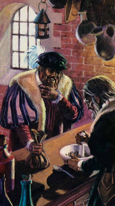 Purchasing powdered horn of the unicorn in the Middle Ages by Andrew Howat