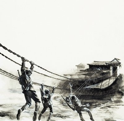 The Battle of Luding Bridge by Andrew Howat