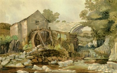 Mill Bridge and Waterfall by Andrew Hunt