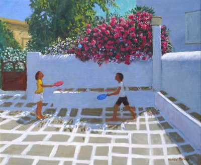 Bat and Ball, Milos, 2023 by Andrew Macara