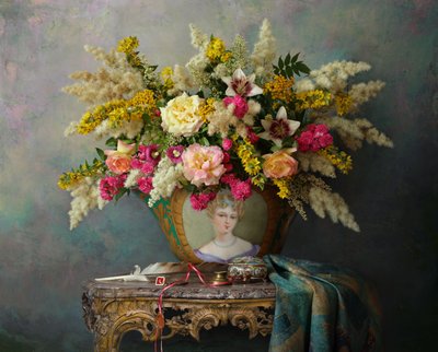 Opulent Floral Still Life by Andrey Morozov