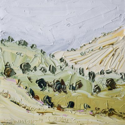 Rolling Green Hills by Angela Hawkey