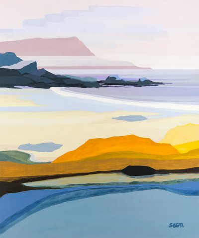 Golden Hour Coastline by Angela Seear