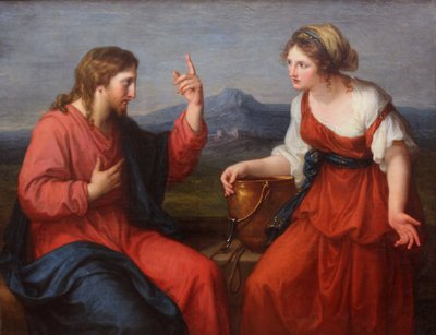 Christ and the Samaritan Woman by Angelica Kauffmann